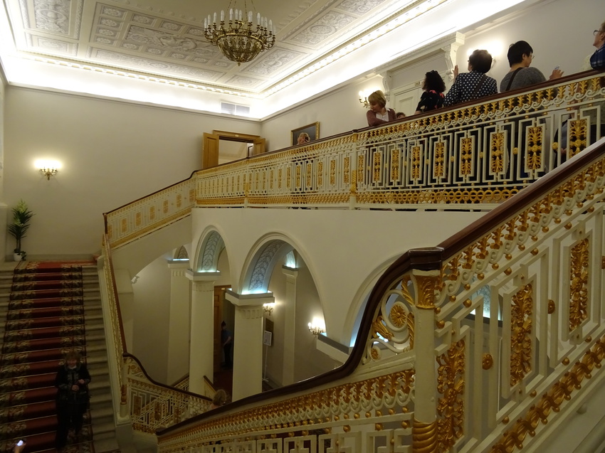 Президентская библиотека имени Ельцина. Парадная лестница.