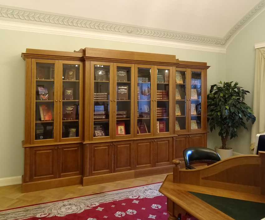 Президентская библиотека имени Ельцина. Читальный зал.