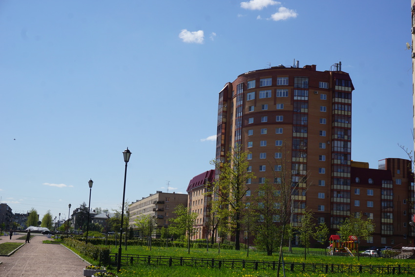 В Парке Победы.