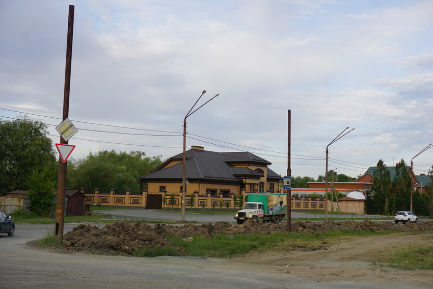 На улице Ленина.