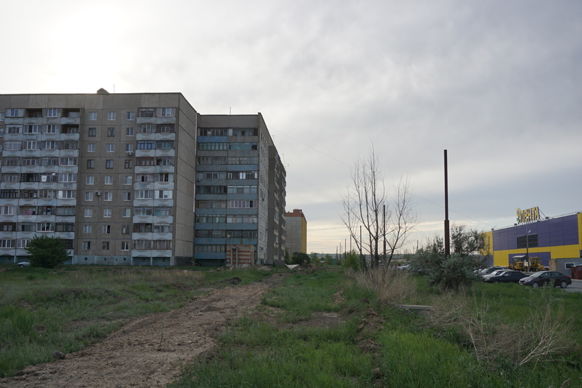 На проспекте Ленина.