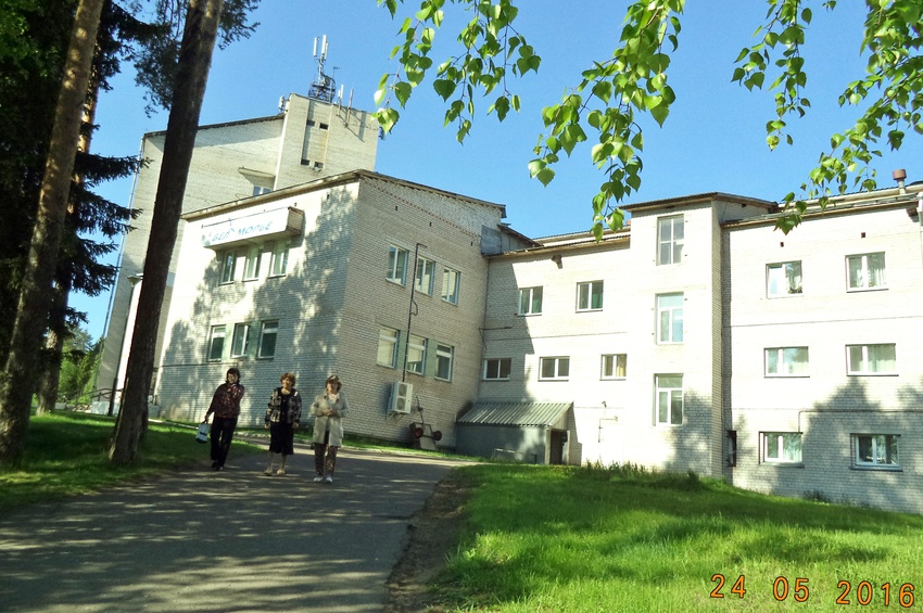 Лечебный корпус...