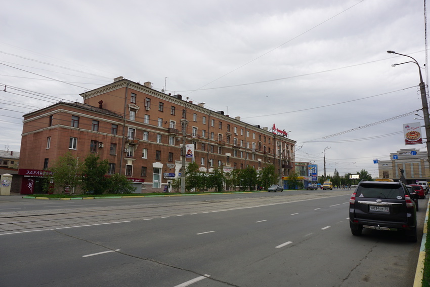 На проспекте Мира.