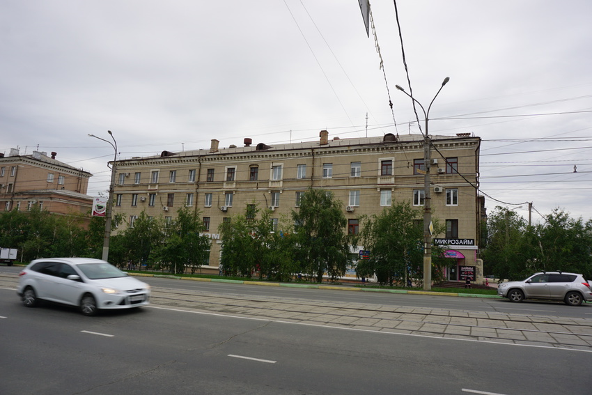 На проспекте Мира.