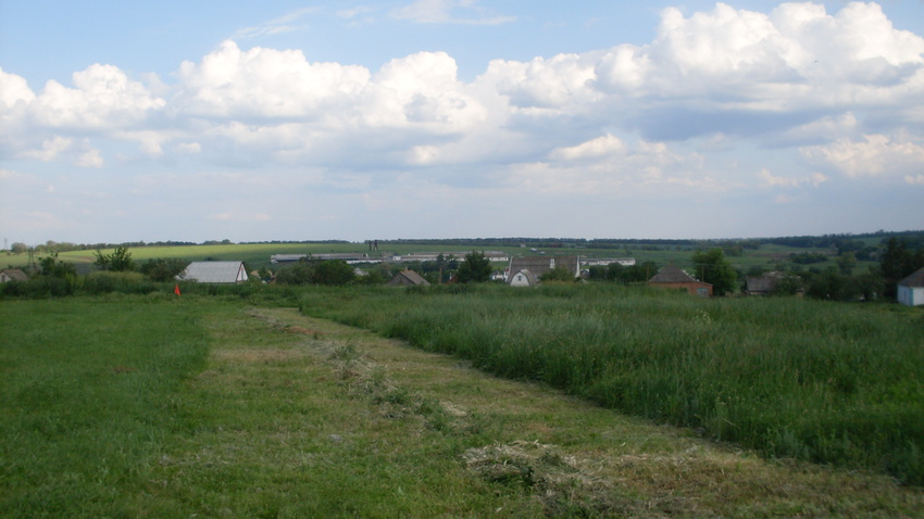 4 июня 2016 года.Лубянка.Стадион Цыгановской СШ.Вид на село со стадиона.