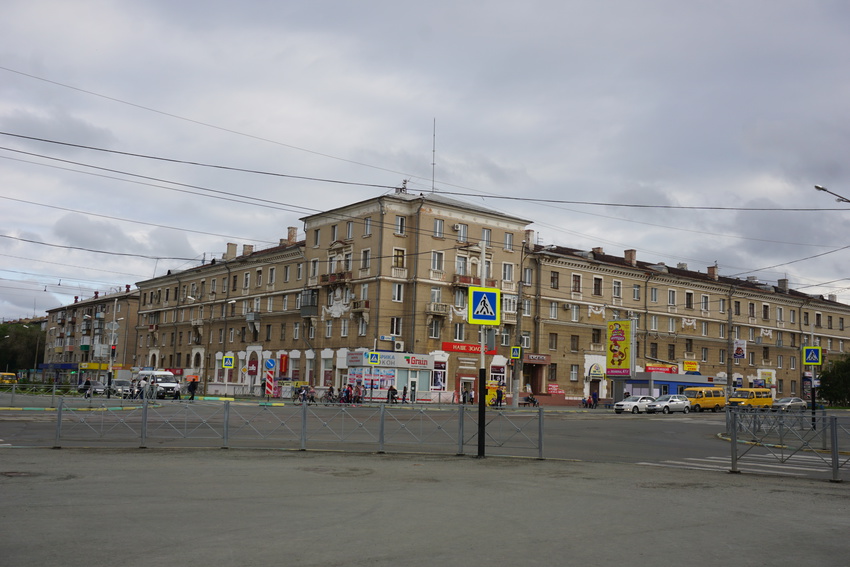 На проспекте Мира.