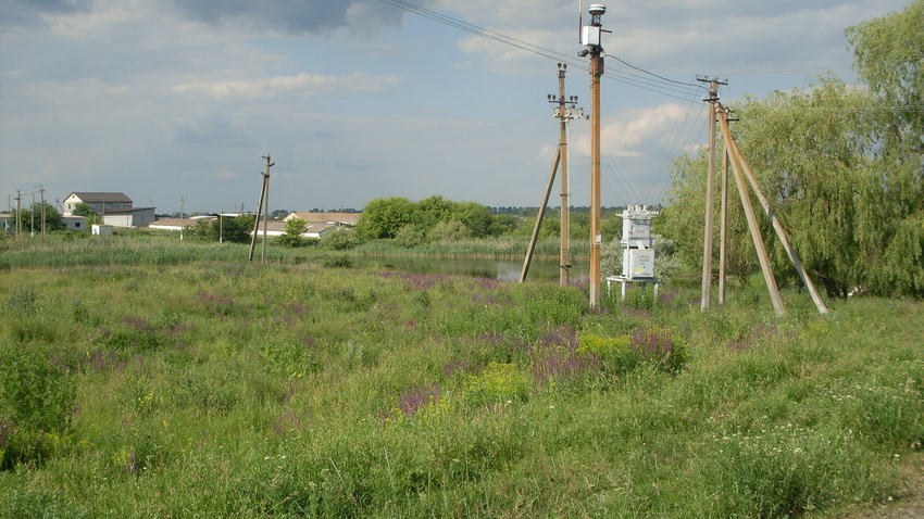 10.06.2016.Вид на ставок (пруд).