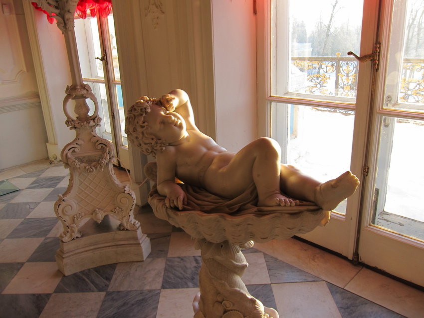 В Екатерининском дворце