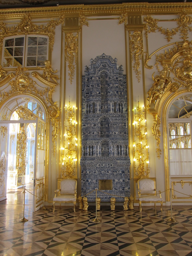 В Екатерининском дворце