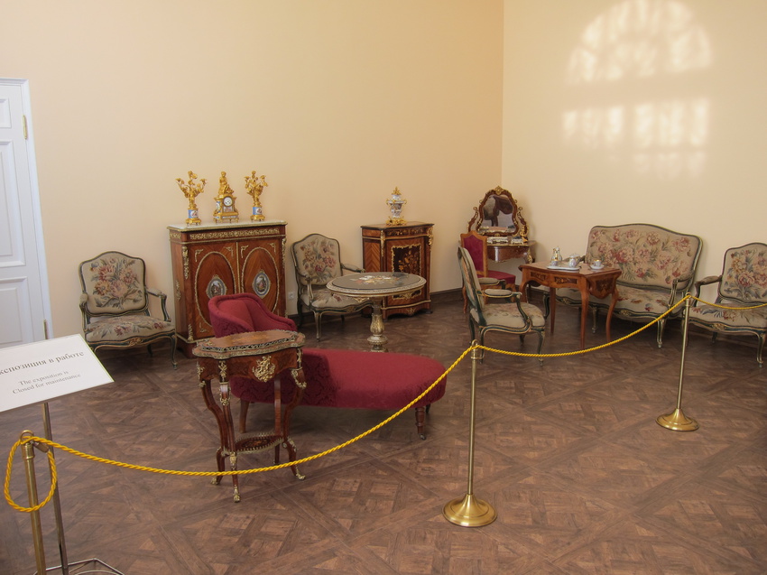 В Екатерининском дворце