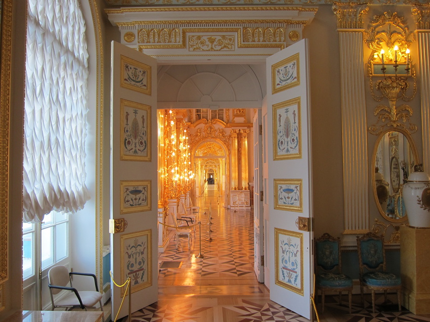 В Екатерининском дворце