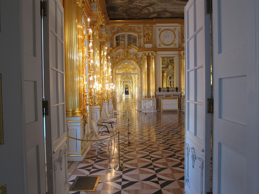 В Екатерининском дворце