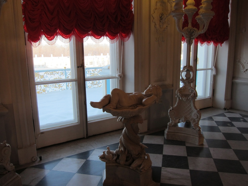 В Екатерининском дворце