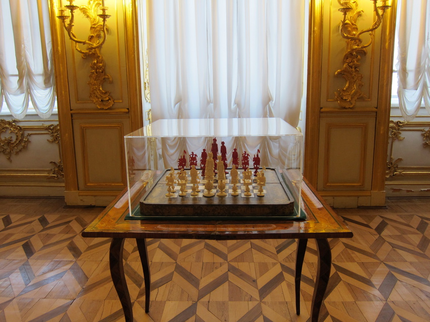 В Екатерининском дворце