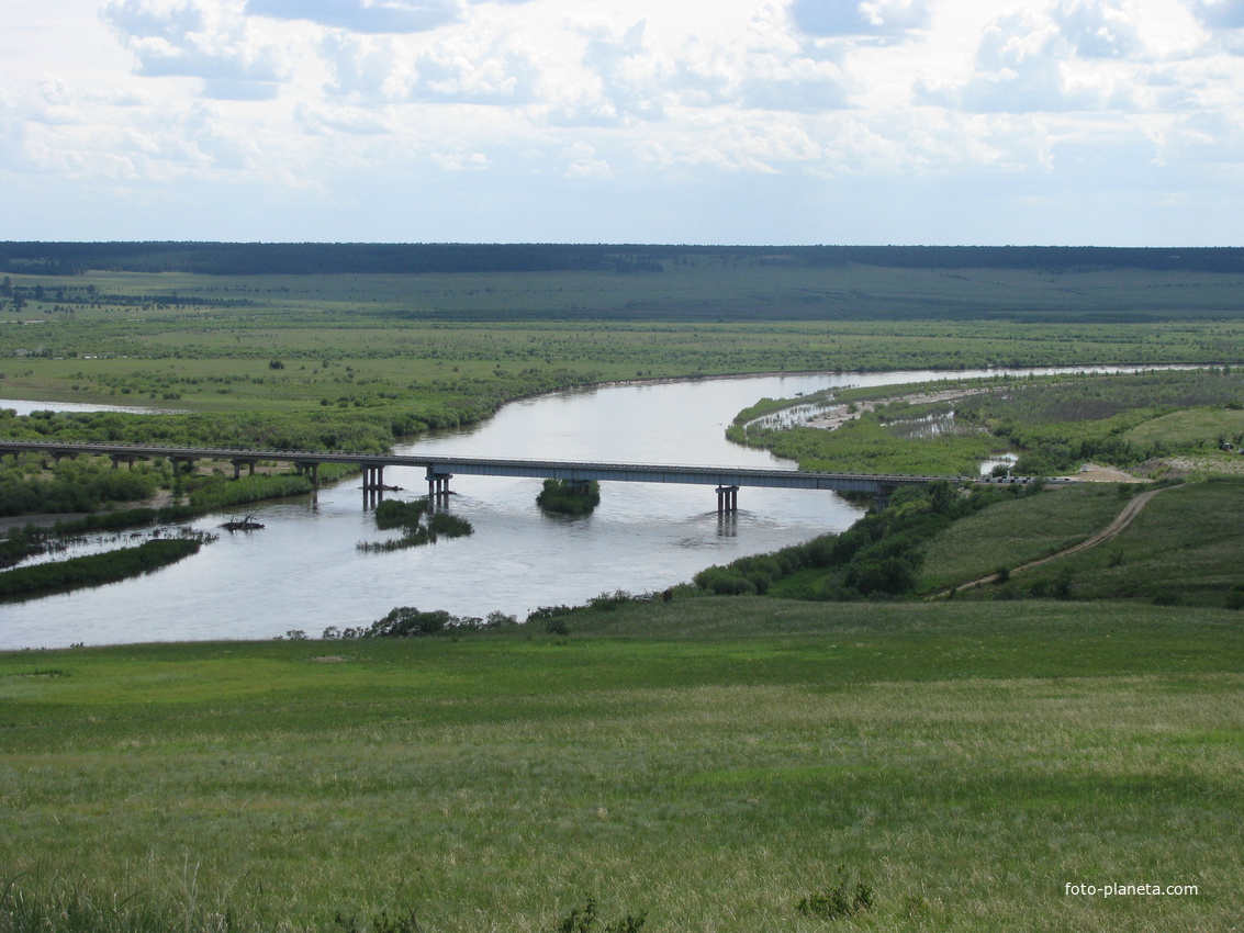 Мост через реку Онон