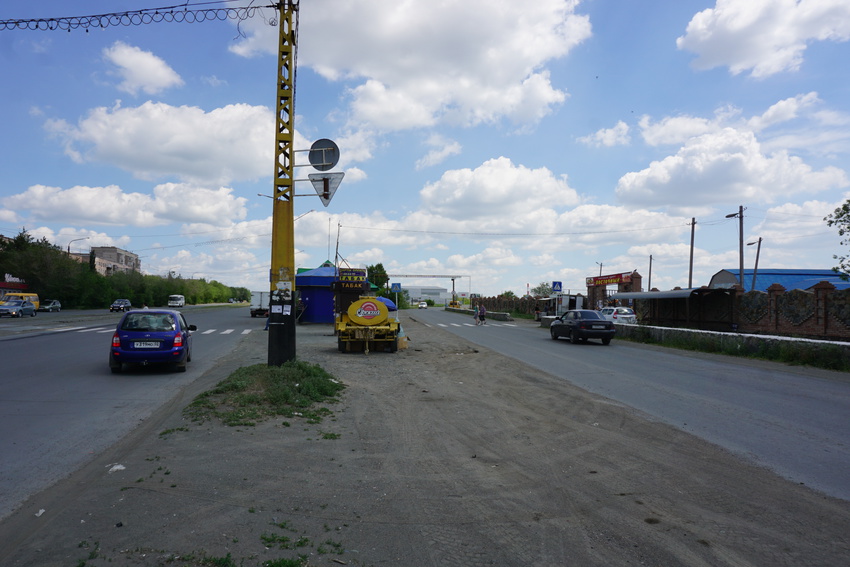 На Орском проспекте.