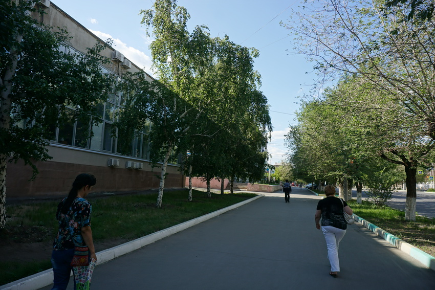 На Ленинском проспекте.