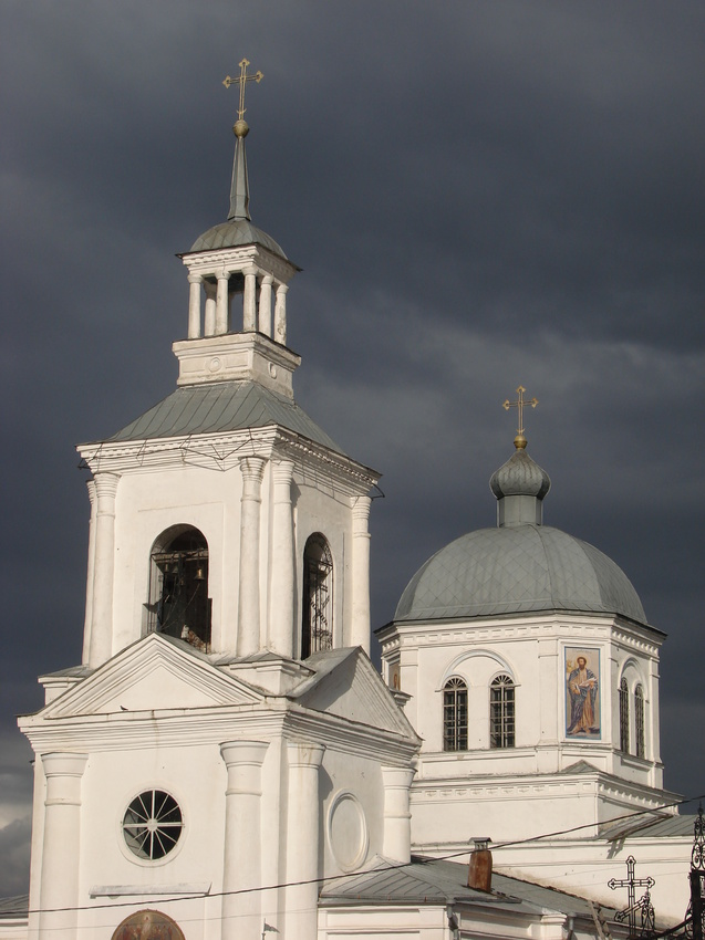 Калач (Воронежская облась). Церковь Вознесения Господня. 21 августа 2009 года