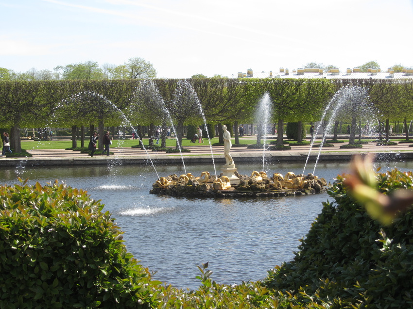 Петергоф,  Верхний сад