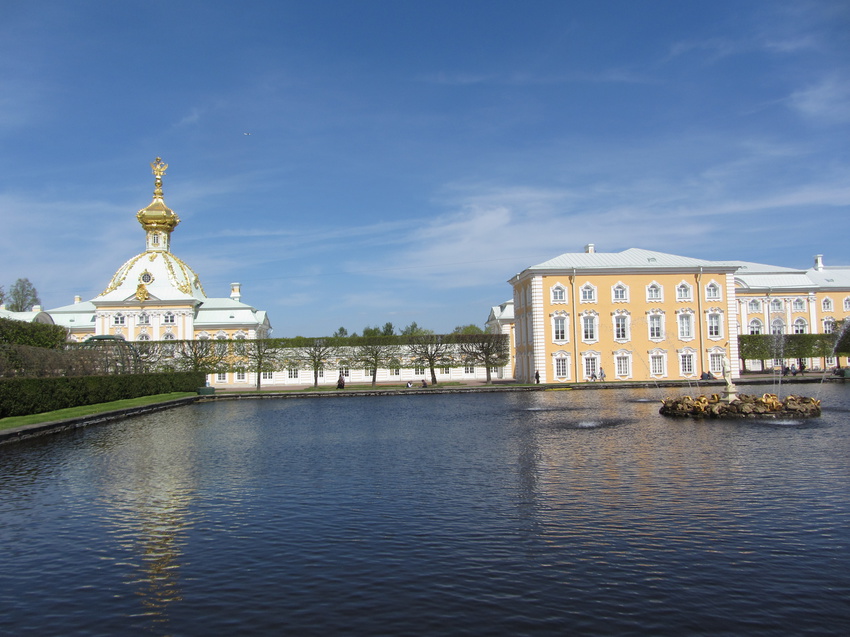 Петергоф,  Верхний сад