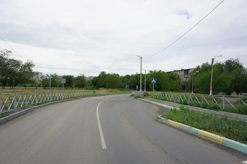 Улица Комарова.