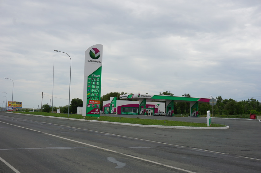 На ОренбургскоЙ трассе.