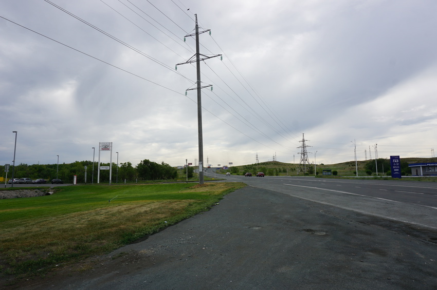 Дорога на Новотроицк.