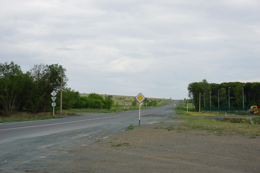 Объездная орская дорога.