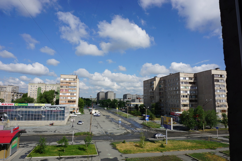 Лето 2016 года на улице Беляева.