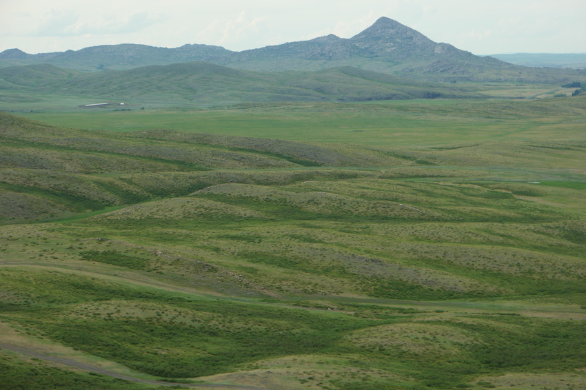 Гора Сагыр 880м.(Сорокин.Кызыл-Тас).