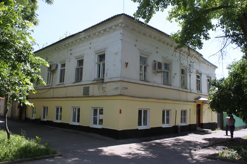 Таганрог. Дом, в котором жил чеховский Человек в футляре.