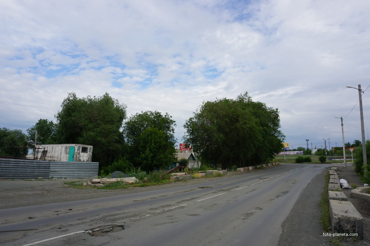 Новотроицкое шоссе.