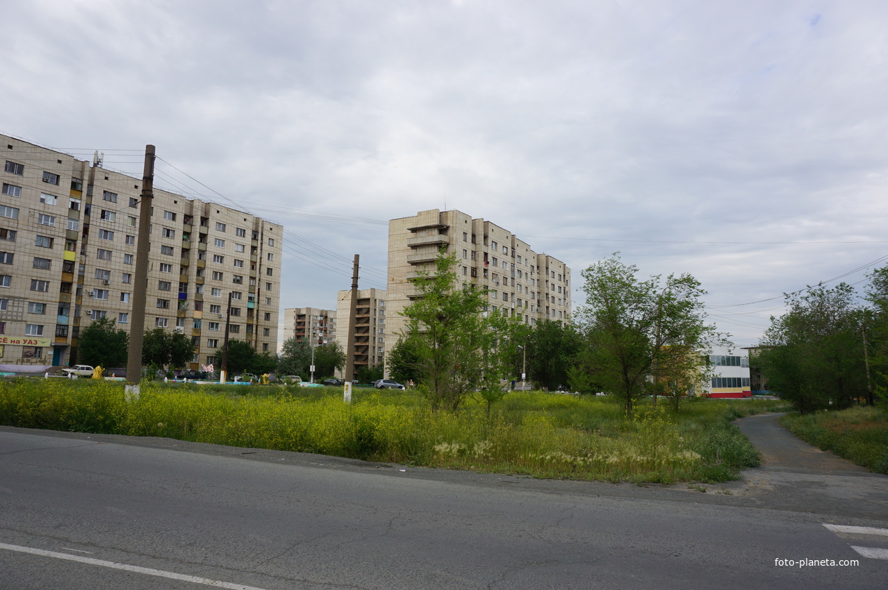 вид на Гомельскую улицу.