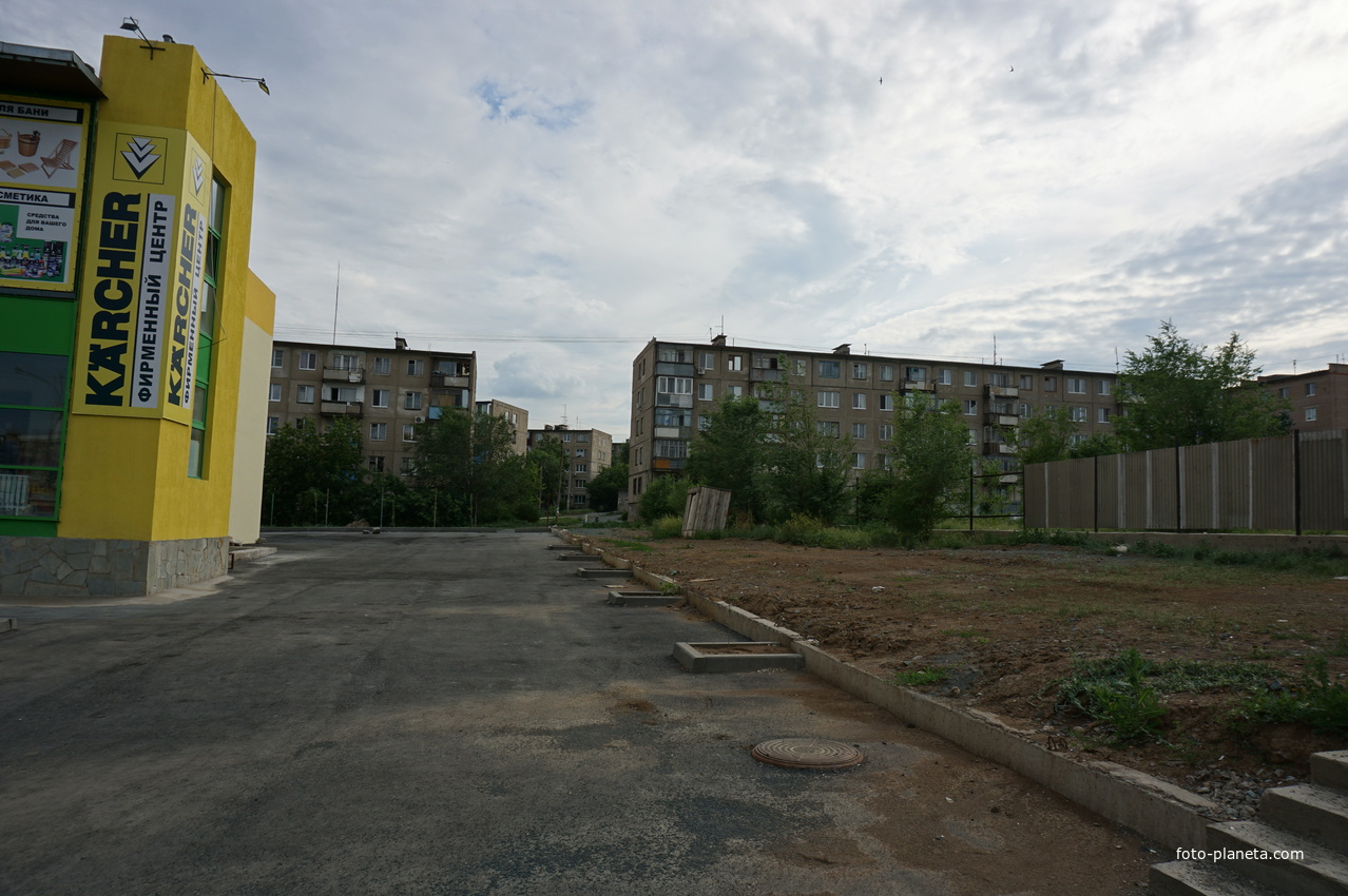 На проспекте Ленина.