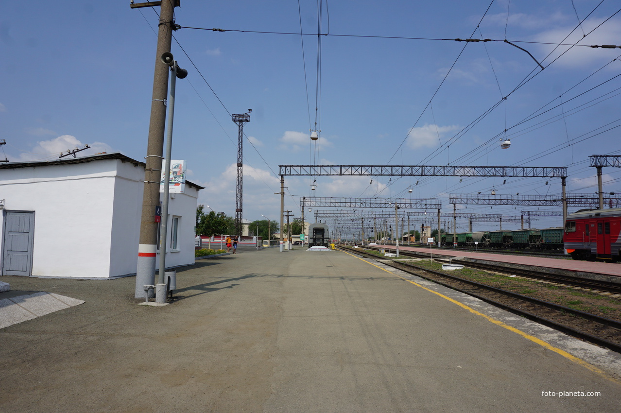 Перон ст.Орск.