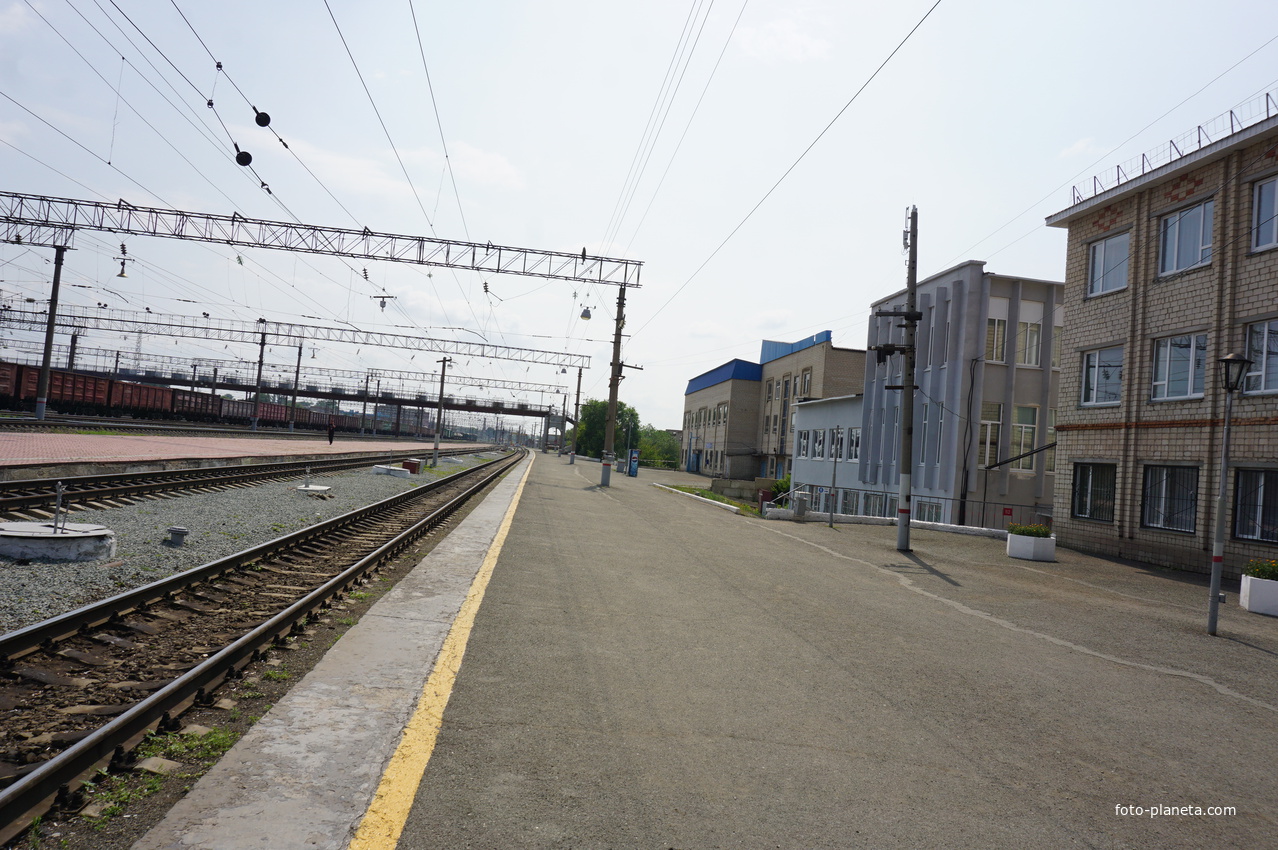 На ж\д платформе ст.Орск.