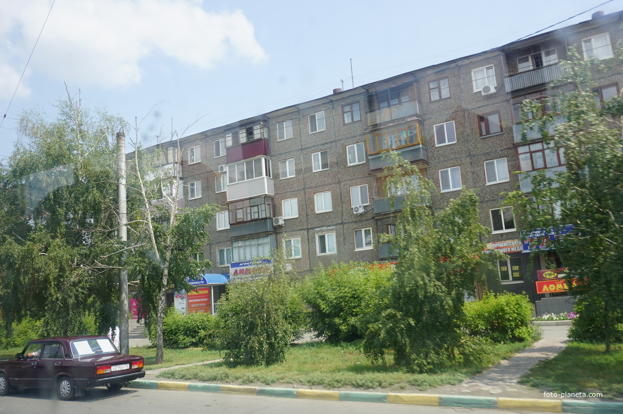 На проспекте Ленина.