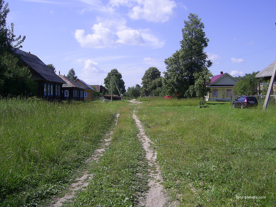 Деревня Русениха - ул. Весенняя