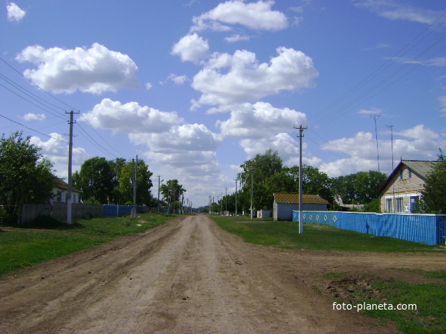 Вид на село Байдаковка