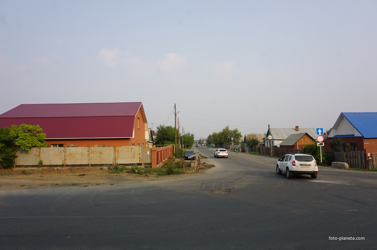 Улица Елшанская.