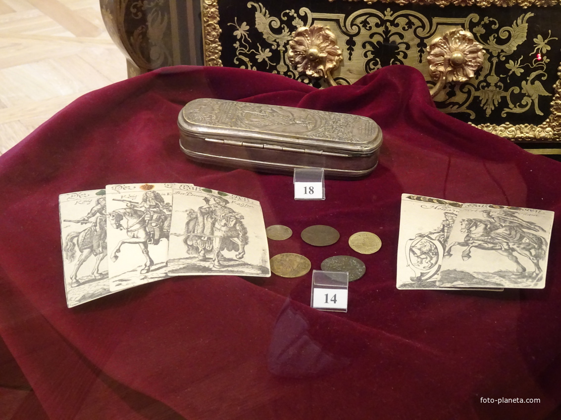 Большой Меншиковский дворец. Экспозиция &quot;Ожившая археология&quot;.