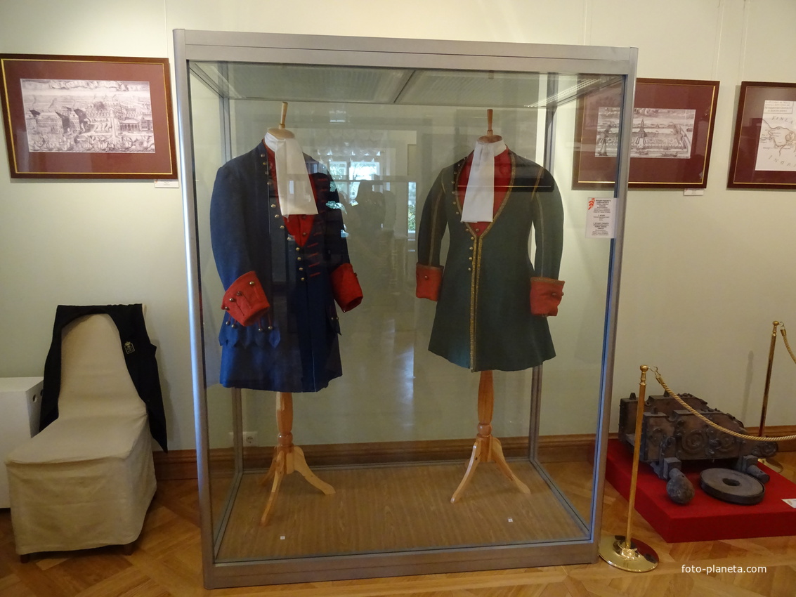 Большой Меншиковский дворец. Экспозиция &quot;Ожившая археология&quot;.