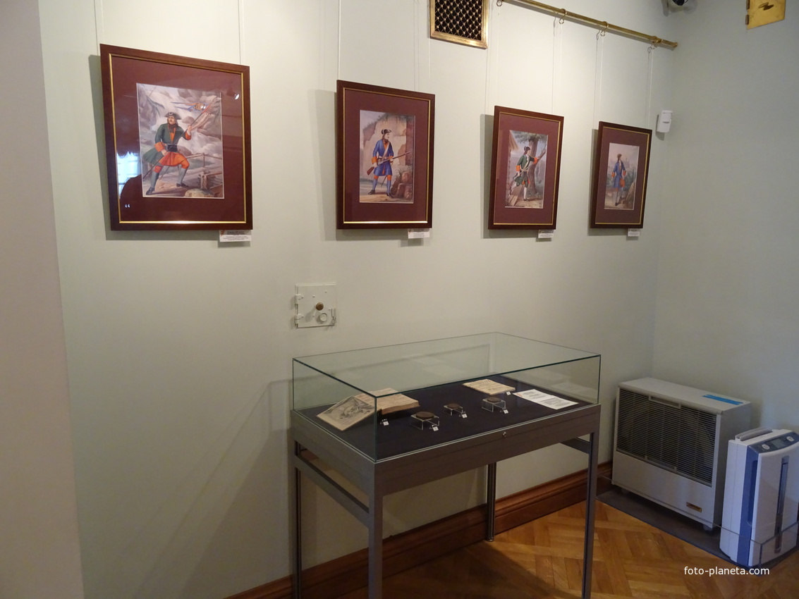 Большой Меншиковский дворец. Экспозиция &quot;Ожившая археология&quot;.