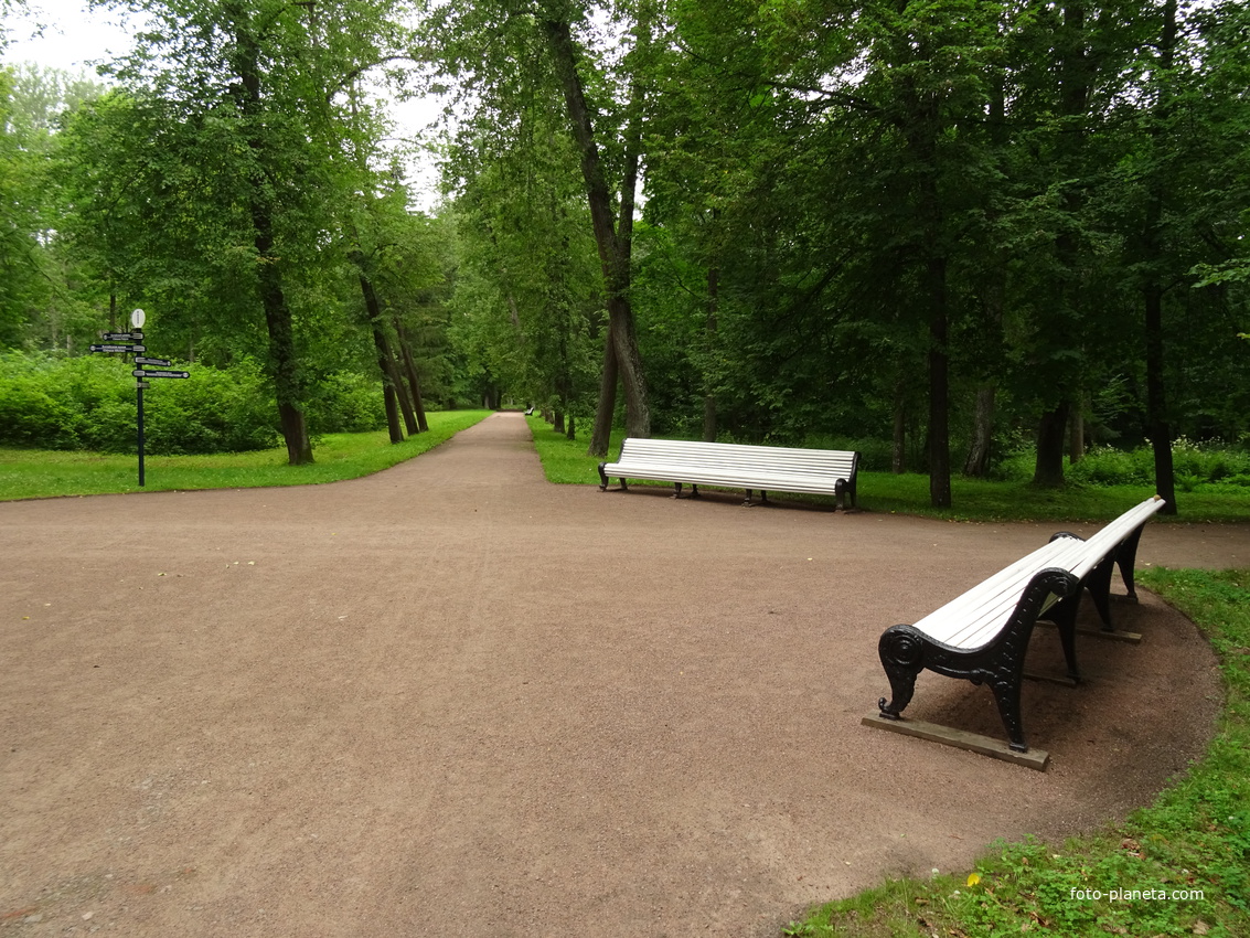 Дворцово-парковый ансамбль &quot;Ораниенбаум&quot;. Верхний парк.