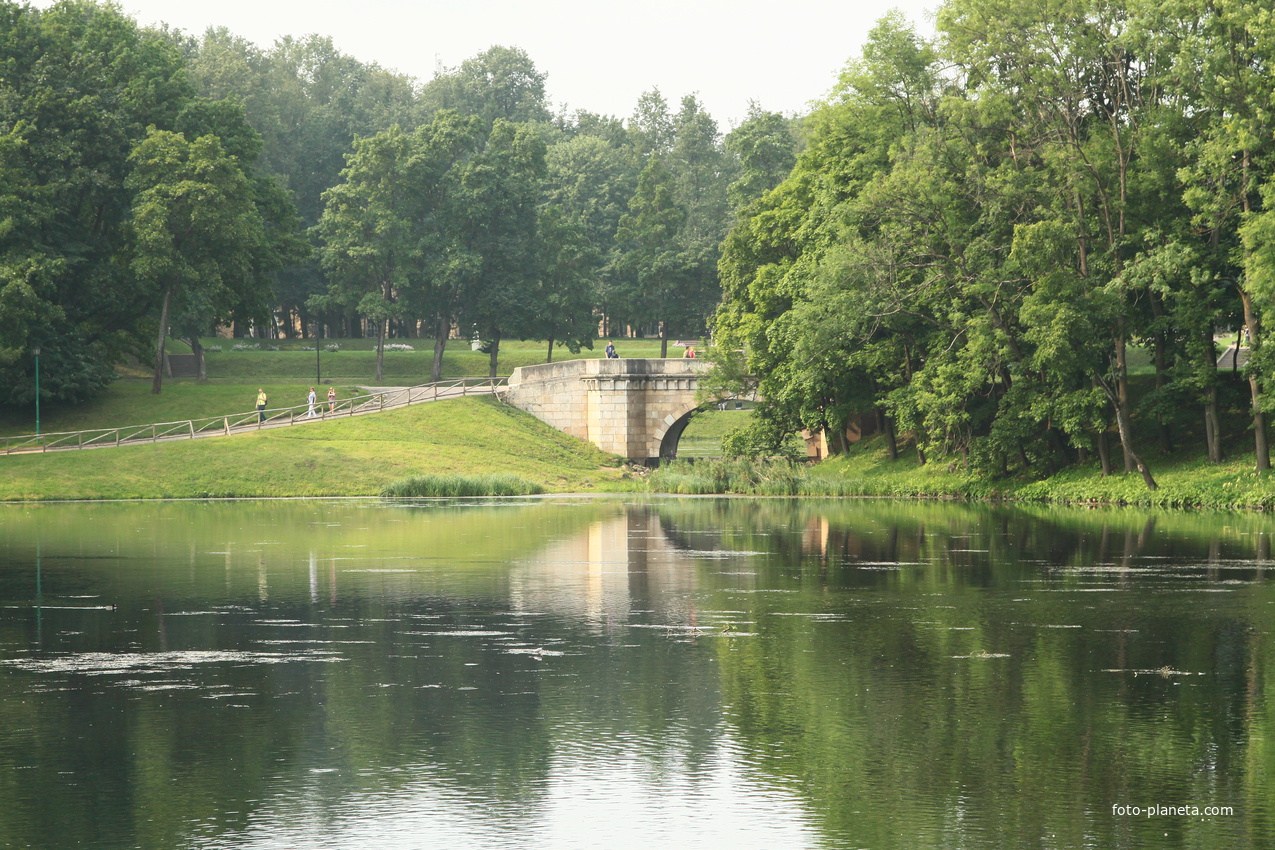 Дворцовый парк. Карпин мост.