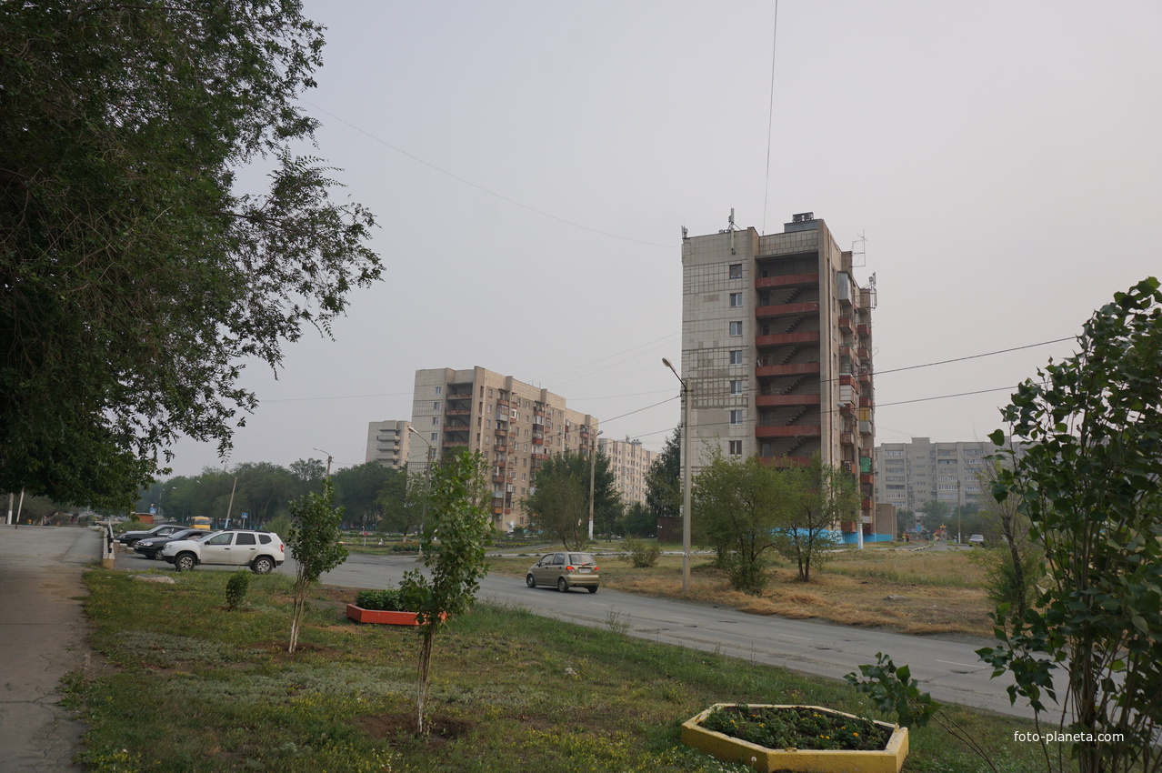 Улица Комарова.