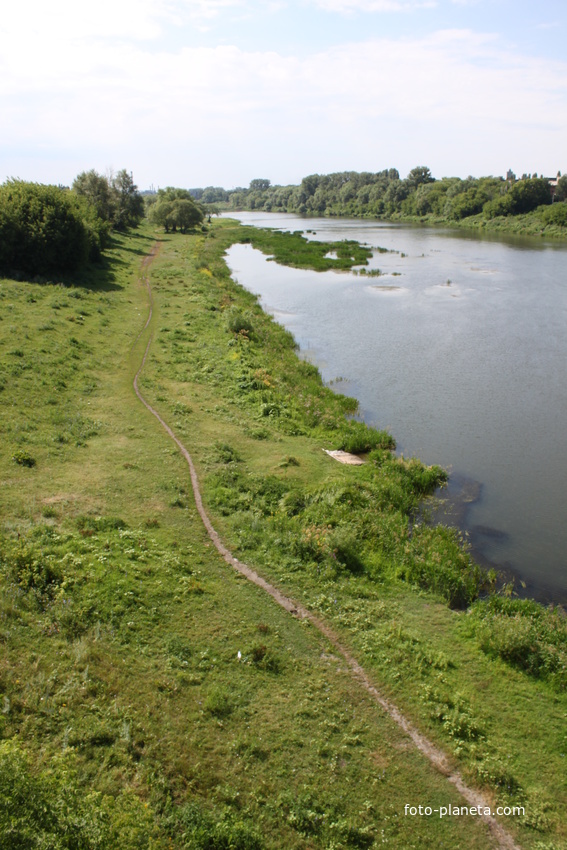 Елец. Река Сосна.