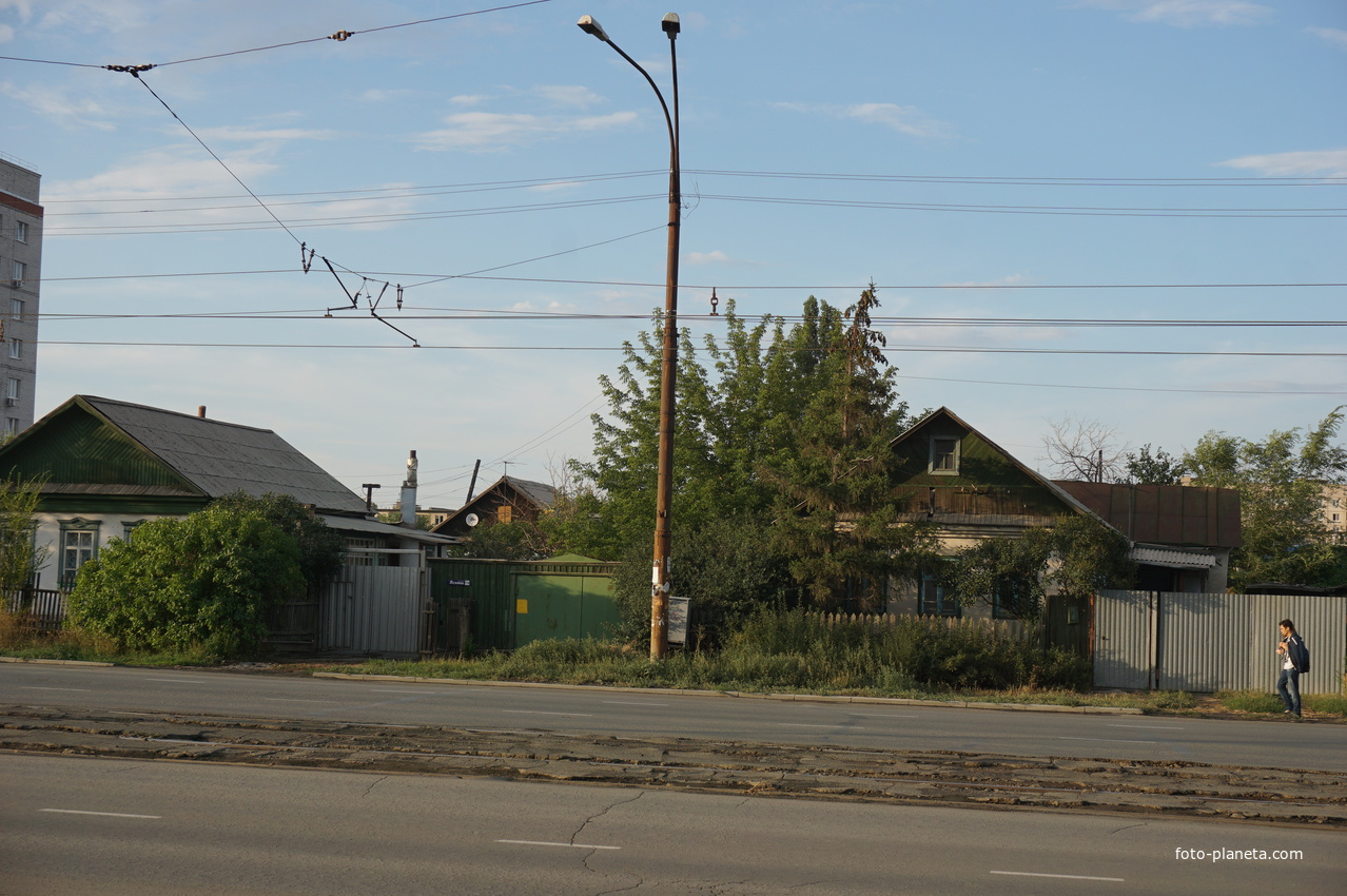 На проспекте Ленина.