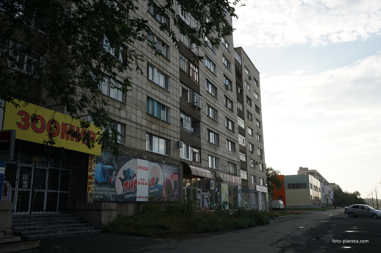 На проспекте Ленина.