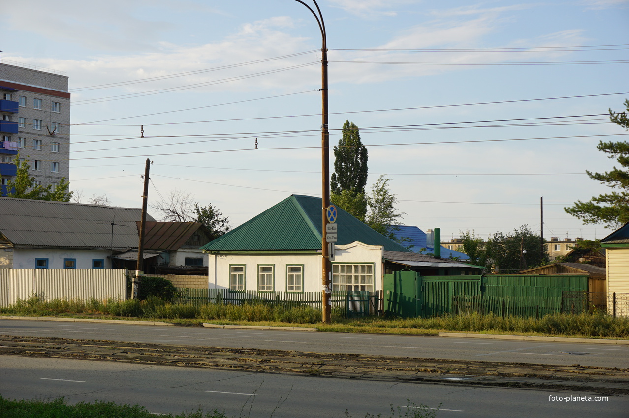 На проспекте Ленина.